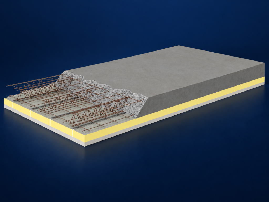 Thermo Slab® — prefabrikovaný tepelne izolovaný stropný systém